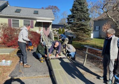 Janice’s Ramp Install – Dartmouth